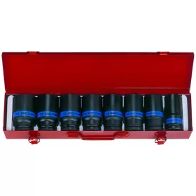   8 részes 3/4˝-os gépi hosszú dugókulcs készlet 6410MP06