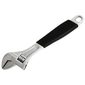   EXTOL CRAFT állítható villáskulcs 300×35mm, 12", mm-es beosztás, gumírozott nyél