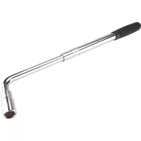   EXTOL PREMIUM kerékkulcs L-típusú, 1/2", 17mm és 19mm, CV, teleszkópos 350mm-530mm