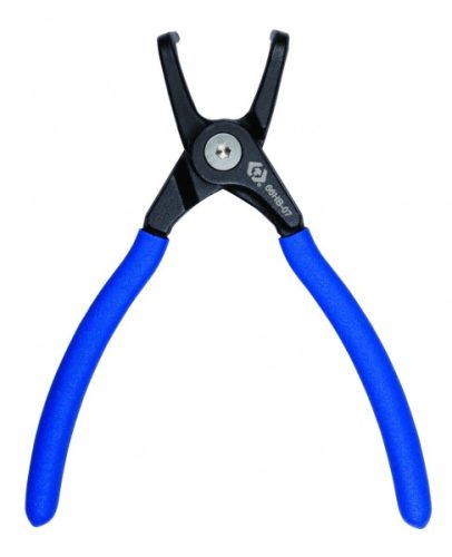 Zégergyűrű fogó hajlított belső  178mm rejtett rugós 66HB-07