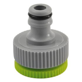   EXTOL CRAFT kuplung csatlakozó, belsőmenetes; 3/4" és 1/2" (kicsavarható szűkítővel)