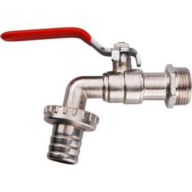   EXTOL CRAFT kerti kifolyócsap, karos, tömlővéges, 3/4", 180g