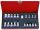 20 részes 1/2˝& 3/8˝-os torx dugó-& bitkészlet 7120PR01