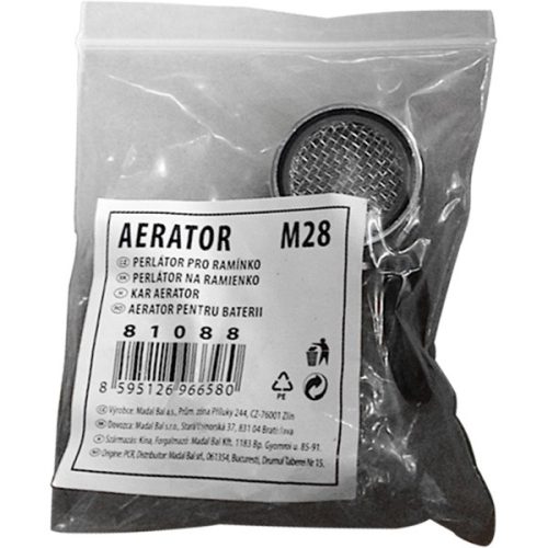N1 perlátor (aerator csőrvégre), M28, külső menetes, BALETTO, SONATA, OPERA csaptelepekhez
