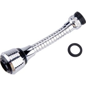   N1 perlátor (aerator csőrvégre), M22 belső-/M24 külső menetes, 7 cm flexibilis szár, BALETTO, SONATA, csaptelepekhez