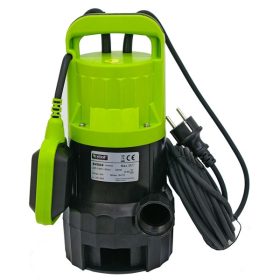   EXTOL CRAFT szennyvíz búvárszivattyú, úszókapcsolóval, 750W Extol Craft, szállító teljesítmény: 13,5m3/h, max. száll. 8 m