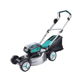   EXTOL INDUSTRIAL akkus fűnyírógép, 40V, Li-ion, 1db akku, 1db töltő, 2500 mAh, fém burkolat