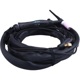   EXTOL INDUSTRIAL munkakábel pisztollyal, TIG (AWI) hegesztéshez a 8796011 és 8796012 inverterhez, 4 m, max. 200A (DC), CE