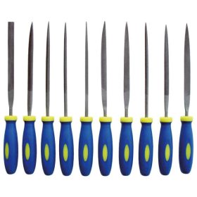   EXTOL CRAFT tűreszelő klt. ergonóm. nyéllel ; 10db, 140mm