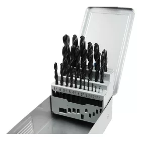   EXTOL PREMIUM fémcsigafúró klt, HSS, DIN 338, fémdobozban;1,0-13,0mm,25 db