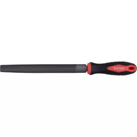   EXTOL PREMIUM fémreszelő 200mm félkerek, T12 acél,  vágat 2, finom, TPR gumis műanyag nyél