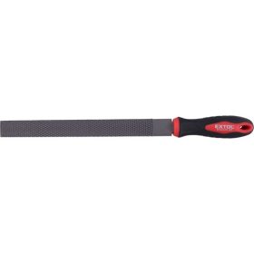   EXTOL PREMIUM ráspoly 250mm lapos, C45 acél, vágat 2, finom, TPR gumis műanyag nyél