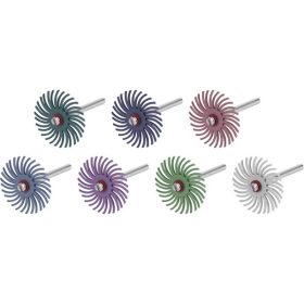   EXTOL mini csiszoló klt. radiális sörték, 3,0 mm befogás, 52 db, nylon