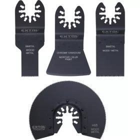   EXTOL PREMIUM tartalék fej klt., 4 db a 417220, 8891842, 8894100 géphez, fémmunkákhoz