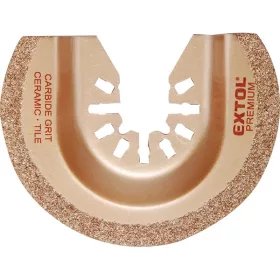   EXTOL PREMIUM tartalék körszegmens csiszolófej, 66mm,a 417220, 8891842, 8894100 géphez,vídia szemcse, habarcs, kerámia, pórusbeton