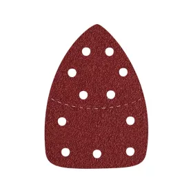   EXTOL PREMIUM delta csiszolópapír, lyukas klt. 10db, 149×105 mm; 11 db lyukkal, P180, 8894002 csiszológéphez