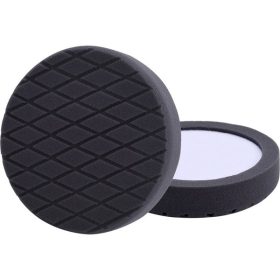   EXTOL PREMIUM polírkorong, vágott, finiselő,  T10, 180×30mm; szürke, tépőzáras