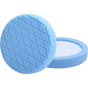   EXTOL PREMIUM polírkorong, vágott, közepes polírozás, T60, 180×30mm, kék, tépőzáras