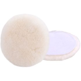   EXTOL PREMIUM polírkorong, báránybőr (gyapjú), T160, 180 mm; tépőzáras