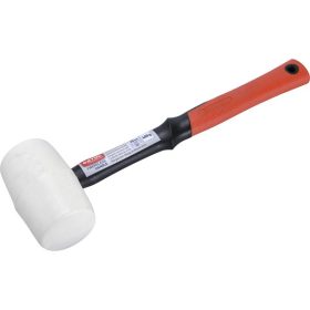   EXTOL PREMIUM gumikalapács üvegszálas nyéllel, fehér gumi ; 70 mm, 0,68 kg