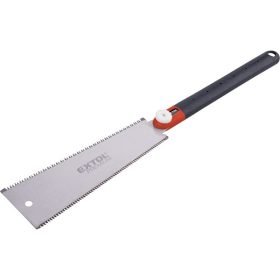   EXTOL Japán fűrész, teljes/penge hossz: 575/253mm, cserélhető hajlékony penge SK5 acélból, kétoldalas