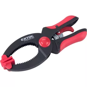   EXTOL PREMIUM asztalos szorító, műanyag, racsnis, 244×75mm