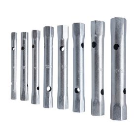   EXTOL PREMIUM csőkulcs klt., 10db (8 csőkulcs+2 hajtóvas), CrV., 6-22mm (6×7;8×9;10×11;12×13;14×15; 16×17;18×19;20×22)