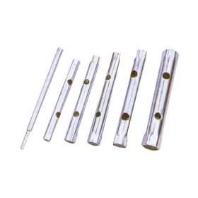   EGYÉB csőkulcs klt., 10db (8 csőkulcs+2 hajtóvas), CrV., 6-22mm