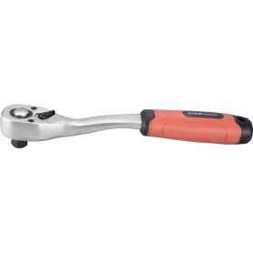   EXTOL PREMIUM racsnis hajtókar, CV., 45 fog, hajlított szár, csúszásgátló TPR markolat; 3/8", 208 mm