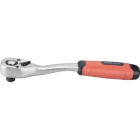   EXTOL PREMIUM racsnis hajtókar, CV., 45 fog, hajlított szár, csúszásgátló TPR markolat; 1/2", 253 mm