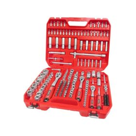   EXTOL PREMIUM dugókulcs klt., CV., racsnis 45fog ; 1/4", 3/8" és 1/2", 172db, műanyag koffer