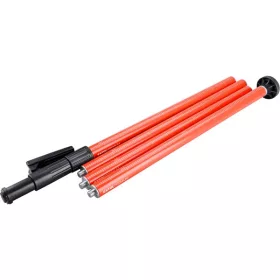   EXTOL PREMIUM teleszkópos rúdállvány, ALU, állítható magasság: 590-3000mm, 5/8"-1/4" menetes csatlakozó, lézeres vízszintezőhöz