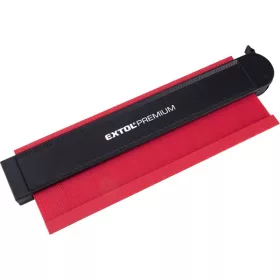   EXTOL PREMIUM profilmásoló (formaátjelölő, konturmásoló) sablon, 256 mm, mágneses