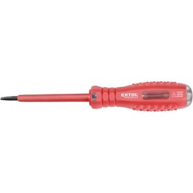   EXTOL PREMIUM fáziskereső, 80-250V, 160mm, lapos hegyű, CE