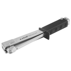   EXTOL PREMIUM tűzőkalapács, krómozott (profi) 10,6mm; 6-10mm (10,6mm), felhasználás: tűzőgépkapocs, uszeg, szeg fejjel, fej nélkül