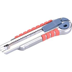   EXTOL PREMIUM tapétavágó kés, 18mm gum. nyél fémházas; öntöltős 3 pengével, pótpenge: 9123A (10db), 8855091