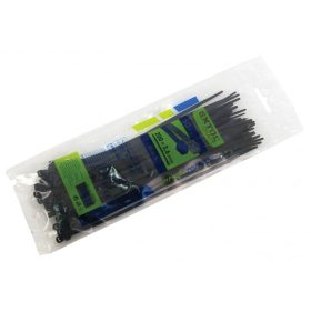   EXTOL PREMIUM kábelkötegelő 7,6×500mm 50db, fekete nylon;