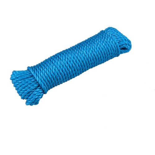 EXTOL PREMIUM kötél, sodrott, kék, 6mm×20m, PP