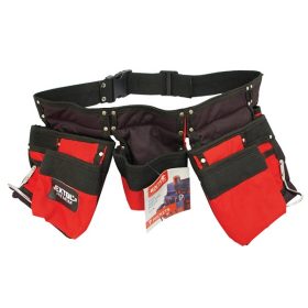   EXTOL PREMIUM szerszámtartó öv, 7+5 zseb, nylon szövet, műanyag csat