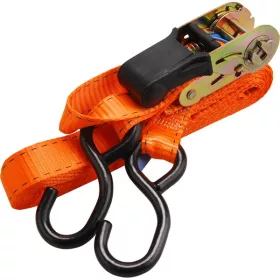   EXTOL PREMIUM rakományrögzítő gurtni, kampós, max. 800kg; 8m×25mm, EN12195-2,TÜV/GS