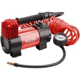   EXTOL PREMIUM olajmentes légkompresszor, 12V, 10,3 Bar, 35 l/perc