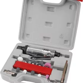   EXTOL PREMIUM furatköszörű klt., 16 db,  befogás: 6mm/3mm, köszörűfejek (6/3mm befogás), 22.000 1/min, 113l/min, 6,3 bar