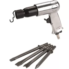   EXTOL PREMIUM pneumatikus vésőgép, 10mm (3/8") befogás, 3500 ütés/perc, 136l/perc, 6,3 Bar, 1/4" tömlőcsatl.,1,3 kg