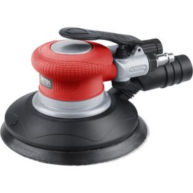   EXTOL PREMIUM pneumatikus rotációs csiszoló, 150mm, excentricitás: 5mm; 10.500 1/min, 150l/min, 6 Bar, 1/4" tömlőcsatlakozó, 0,96 kg