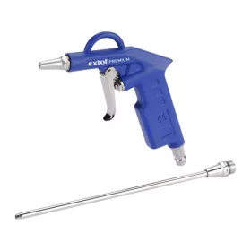   EXTOL PREMIUM lefúvató pisztoly, 21cm fúvókával, max. 8 Bar, 1/4" tömlőcsatlakozó