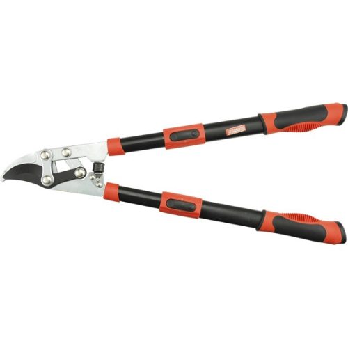 YATO ágvágó olló; mellévágó, tapadásmentes él, max.32mm vágás, teleszkópos ellipszis ALUnyél, áttételes, 690-930 mm