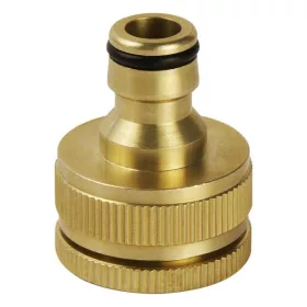   EXTOL PREMIUM kuplung csatlakozó, réz, belsőmenetes; 3/4" és 1"