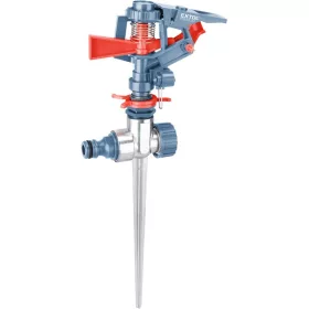   EXTOL PREMIUM locsoló, leszúrható pulzálós forgó, műanyag+fém; kuplung csatlakozóval