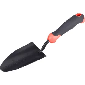   EXTOL PREMIUM kerti lapát/ásó fém, széles, fogazott szélű, 32 cm, műanyag/TPR nyél