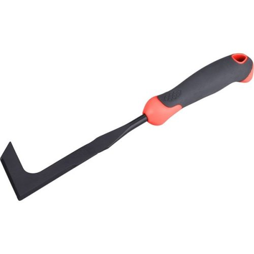 EXTOL PREMIUM gyomláló kés, L alakú, él elől és jobb, 32 cm, műanyag/TPR nyél
